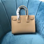 Saint Laurent Sac De Jour Baby In Shiny Dark Beige For Women 10.2in/26cm YSL 42186302G9W2721