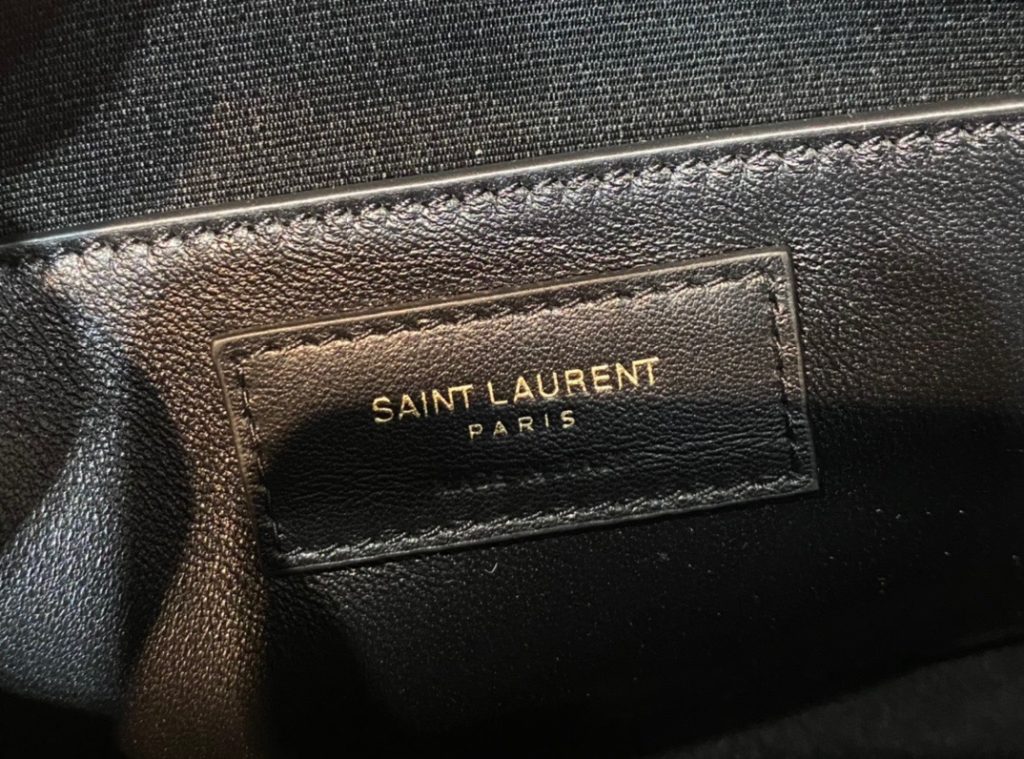 Saint Laurent Manhattan Shoulder Bag Black For Women 11.4in/29cm YSL 5792710SX0W1000