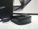 Saint Laurent Kaia Small Shoulder Bag Black For Women 7.2in/18.5cm YSL P00483797