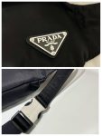 Prada Re-Nylon And Saffiano Belt Bag Black For Women, Women’s Bags 10.2in/26cm 2VL034_1WQ8_F0002_V_ADS