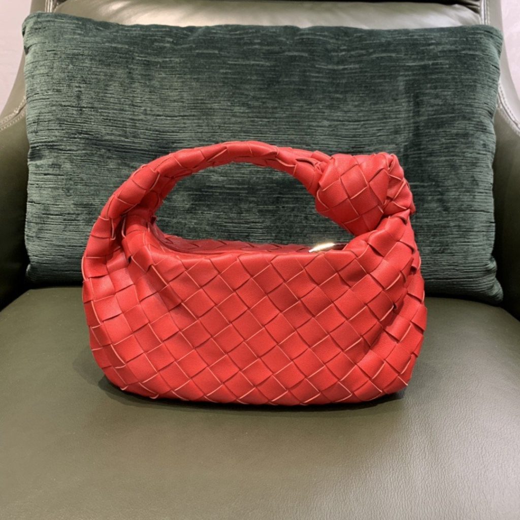 Bottega Veneta Mini Jodie Bag For Women 11in/28cm In Red