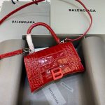 Balenciaga Hourglass XS Handbag In Red, For Women, Women’s Bags 7.4in/19cm