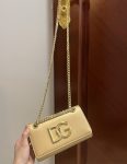 Dolce & Gabbana Polished 3.5 Phone Bag Gold For Women 7.3in/19cm DG