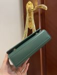 Dolce & Gabbana Polished 3.5 Phone Bag Green For Women 7.3in/19cm DG