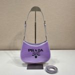 Prada Re-Edition 2000 Sequined Re-Nylon Mini-Bag Blue For Women, Women’s Bags 8.6in/22cm