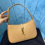 Saint Laurent Le 5 À 7 Hobo Bag In Smooth Beige For Women 9in/23cm YSL  6572282R20W9832