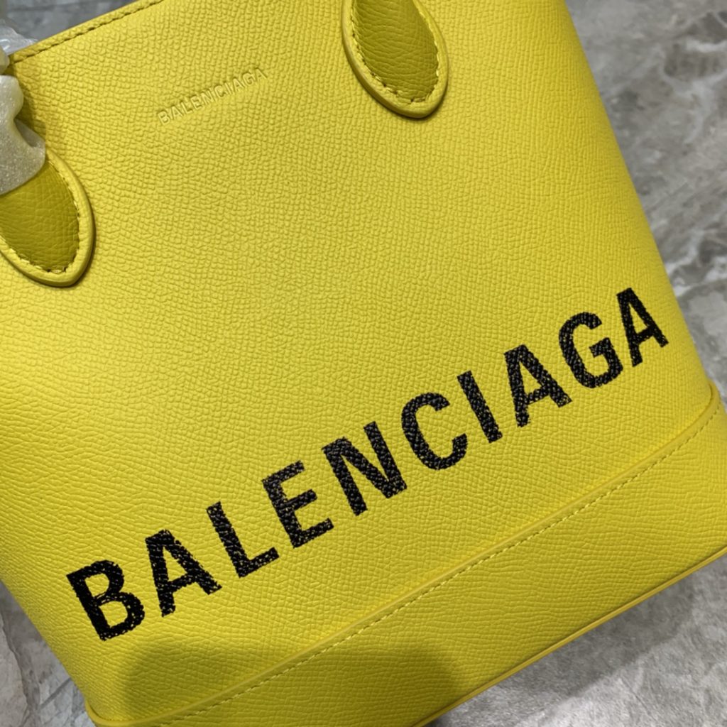 Balenciaga Ville XXS Tote Bag In Yellow, For Women, Women’s Bags 8.3in/21cm