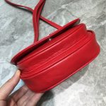 Balenciaga Leader Soft Round Cross Bag In Red, For Women, Women’s Bags 6.3in/16cm