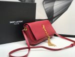 Saint Laurent Kate Tassel Small Shoulder Bag Red For Women 10.2in/26cm YSL