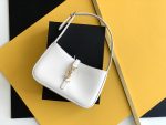 Saint Laurent LE 5 À 7 Hobo Bag White Material For Women 9in/23cm YSL 6572282R20W9207