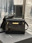 Saint Laurent Manhattan Small Shoulder Bag Black For Women 9.4in/24cm YSL 675626B870J1000