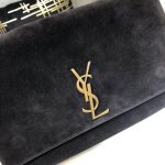 Saint Laurent Kate Medium Reversible Chain Bag Black For Women 28.5in/11.2cm YSL 5538040UD7W1000