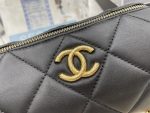 Chanel Bowling Mini Black Bag For Women 11cm/4.3in AS3384 B08482 94305