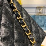 Chanel Large Flap Bag With Top Handle Black For Women, Women’s Handbags, Shoulder And Crossbody Bags 11in/28cm A92991