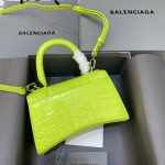 Balenciaga Hourglass XS Handbag In Sliver, For Women, Women’s Bags 7.4in/19cm