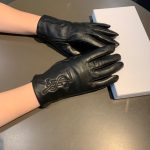 Saint Laurent Gloves In Black