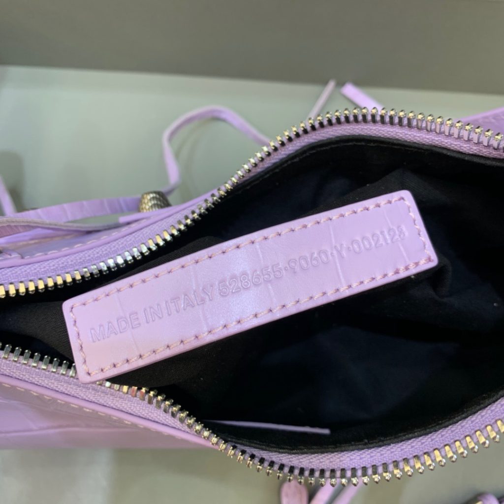 Balenciaga Le Cagole XS Shoulder Bag In Light Purple, For Women, Women’s Bags 10.2in/26cm 67130923EBY5306