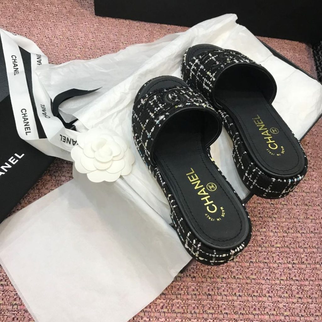 Chanel Mules Black For Women, Women’s Shoes