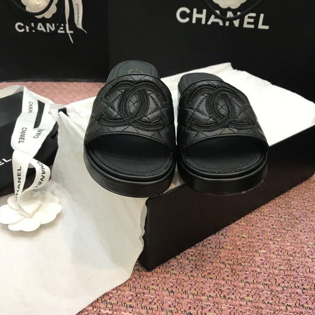 Chanel Mules Black For Women, Women’s Shoes