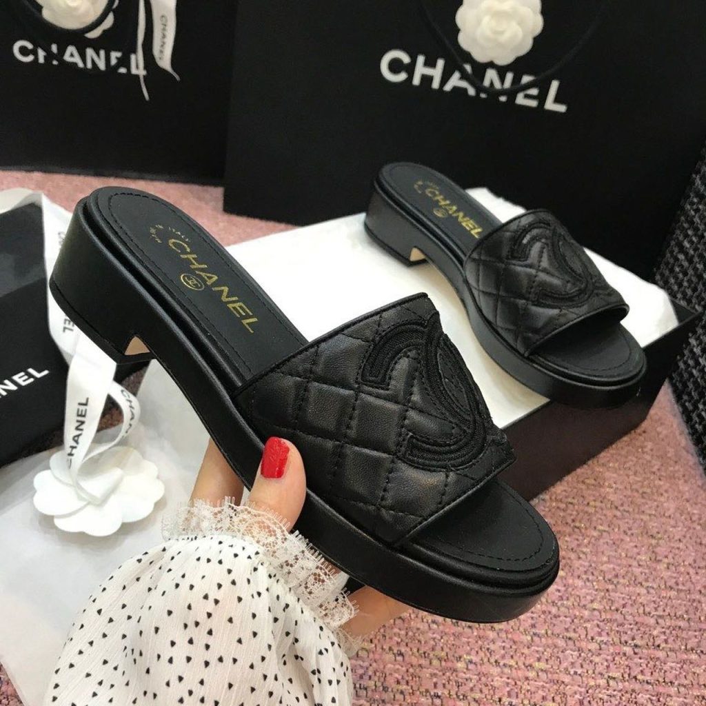 Chanel Mules Black For Women, Women’s Shoes