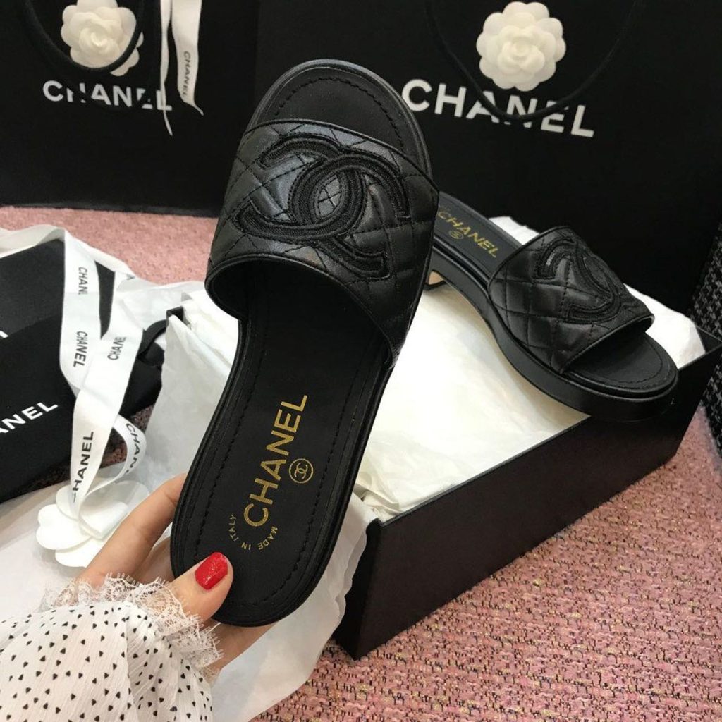 Chanel Mules Black For Women, Women’s Shoes