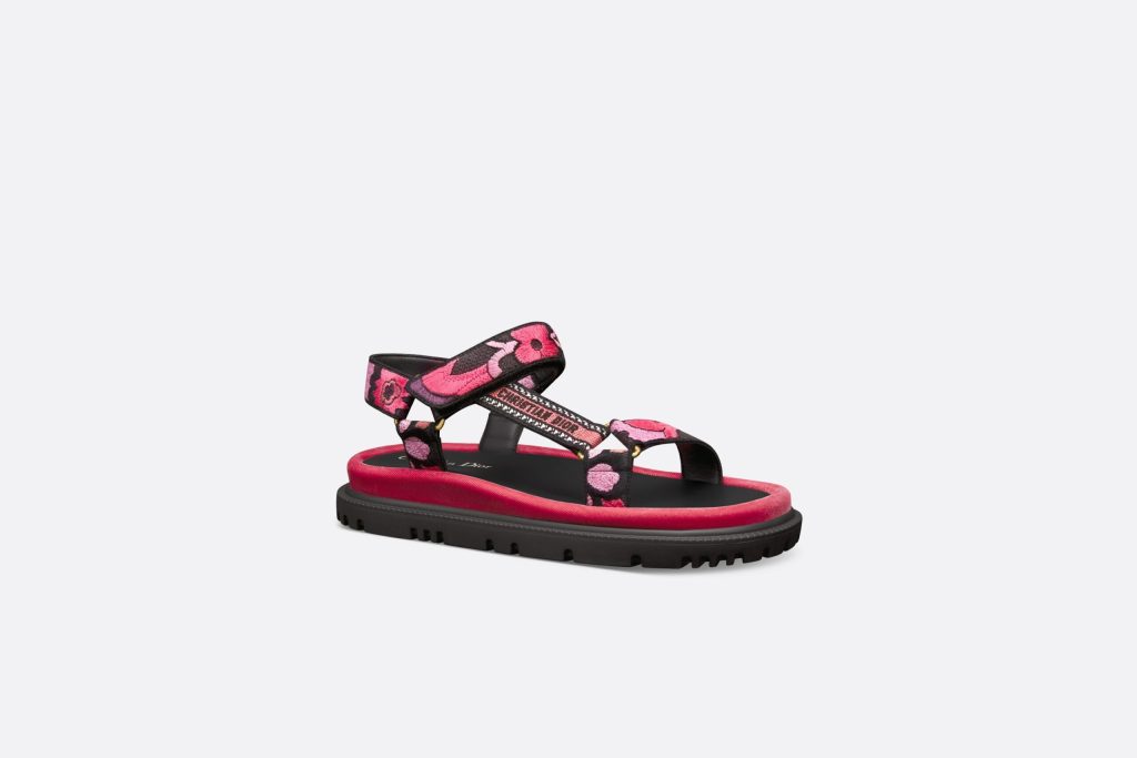 D-Wave Sandal Pink Multicolor For Women KCQ903COM_S67P