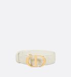 Christian Dior 30 Montaigne Belt White For Women- B0436UWHN_M030