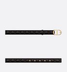 Christian Dior 30 Montaigne Belt Black For Women- B0436UWHN_M900