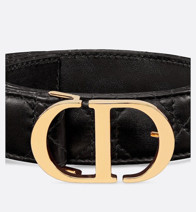 Christian Dior 30 Montaigne Belt Black For Women- B0436UWHN_M900