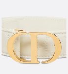 Christian Dior 30 Montaigne Belt White For Women- B0436UWHN_M030