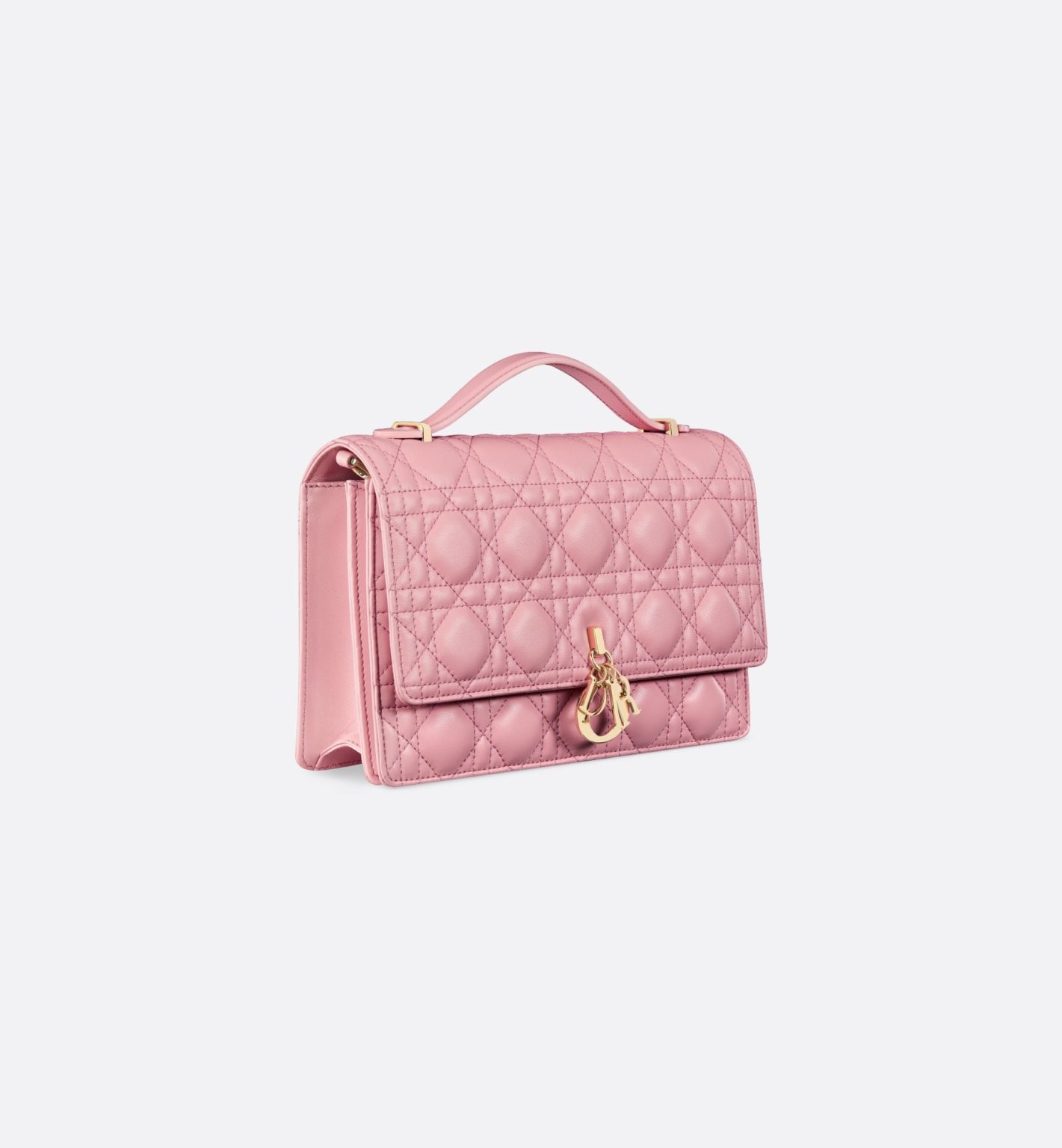 Christian Dior Miss Dior Top Handle Bag Pink For Women M0997ONGE_M92P – 24 Cm/ 9.5 Inches