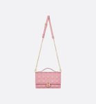 Christian Dior Miss Dior Top Handle Bag Pink For Women M0997ONGE_M92P – 24 Cm/ 9.5 Inches