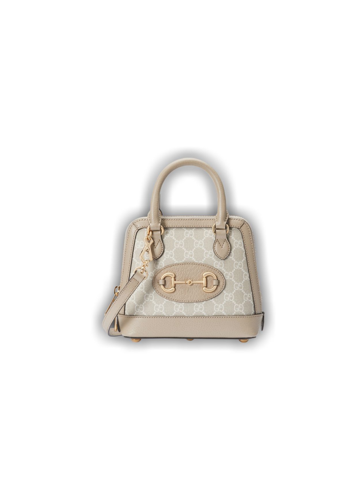 Gucci Horsebit 1955 GG Mini Bag Beige For Women, Women’s Bags 7.9in/20cm GG 677212 UULAG 9682