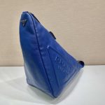 Prada Triangle Pouch Blue For Women, Women’s Bags 12.2in/31cm