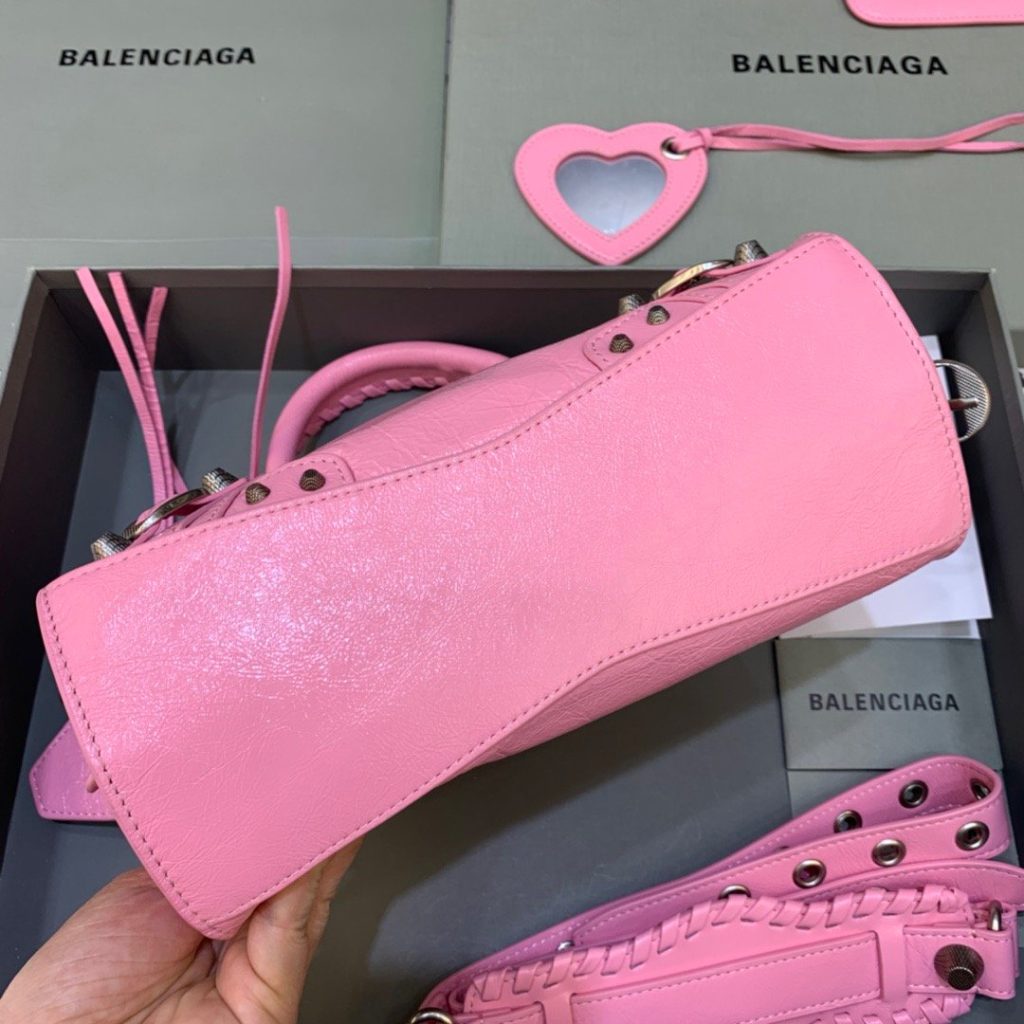 Balenciaga Neo Cagole XS Handbag In Pink, For Women, Women’s Bags 10.2in/26cm 700940210B05812