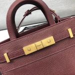 Saint Laurent Manhattan Nano Shopping Bag In Box Burgundy For Women 8.2in/21cm YSL