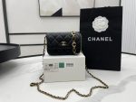 Chanel Mini Flap Bag Black For Women, Women’s Bags 12.5cm