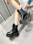 Prada Zipper Ankle Boots Black For Women PRD