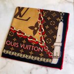 Louis Vuitton Ultimate Monogram Square 90 Brown/Yellow 55in/140cm