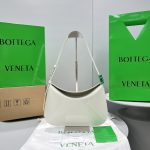 Bottega Veneta Flap Bag White, For Women, Women’s Bags 12.4in/31.5cm