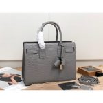 Saint Laurent Sac De Jour Small In-Gray For Women 12.5in/32cm YSL