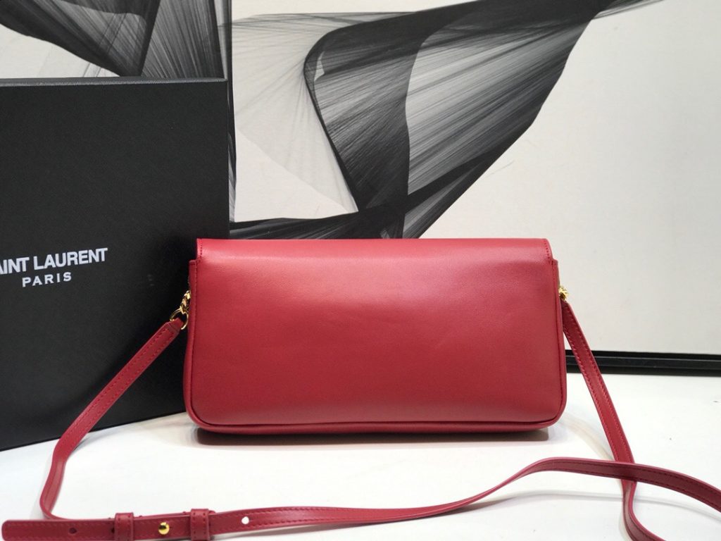 Saint Laurent Kate Tassel Small Shoulder Bag Red For Women 10.2in/26cm YSL