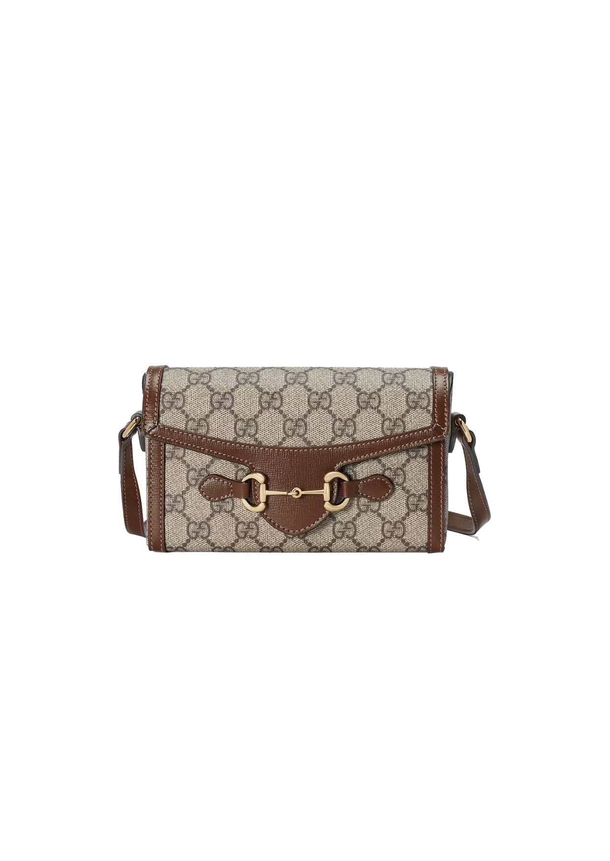 Gucci Children’s Horsebit 1955 Mini Bag Beige For Women, Women’s Bags 7in/18cm GG‎ ‎699296 92TCG 8563