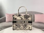 Christian Dior Medium Dior Book Tote White Multicolor , For Women, Women’s Handbags 14in/36cm CD M1296ZRHZ_M941