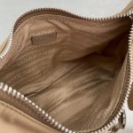 Prada Re-Edition 2005 Re-Nylon Mini Bag Beige For Women, Women’s Bags 8.6in/22cm