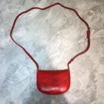 Balenciaga Leader Soft Round Cross Bag In Red, For Women, Women’s Bags 6.3in/16cm