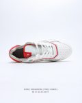 Dior Low Top Sport Shoes White Dior Oblique and Red Border For Men, Men’s Shoes