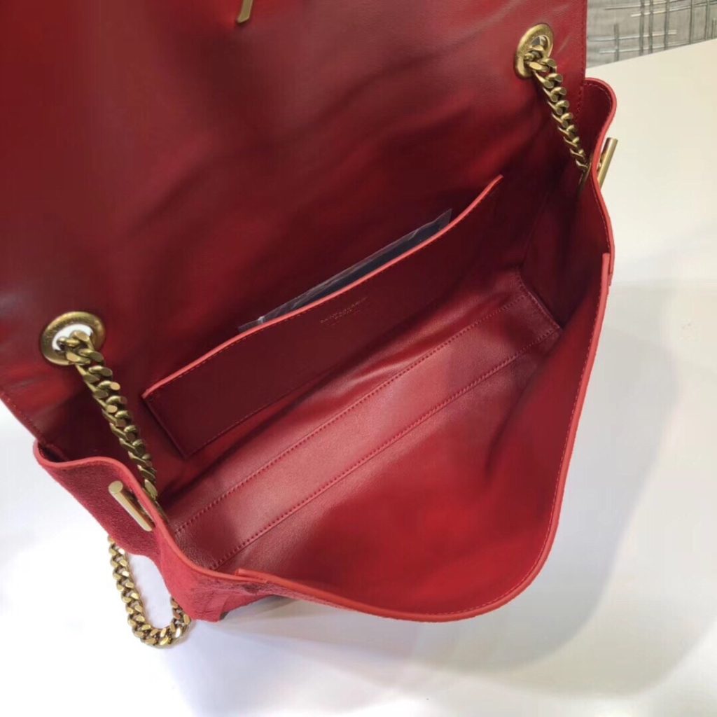 Saint Laurent Kate Medium Reversible Chain Bag Red For Women 28.5in/11.2cm YSL