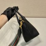 Prada Saffiano Mini Bag Black For Women, Women’s Bags 9.4in/24cm