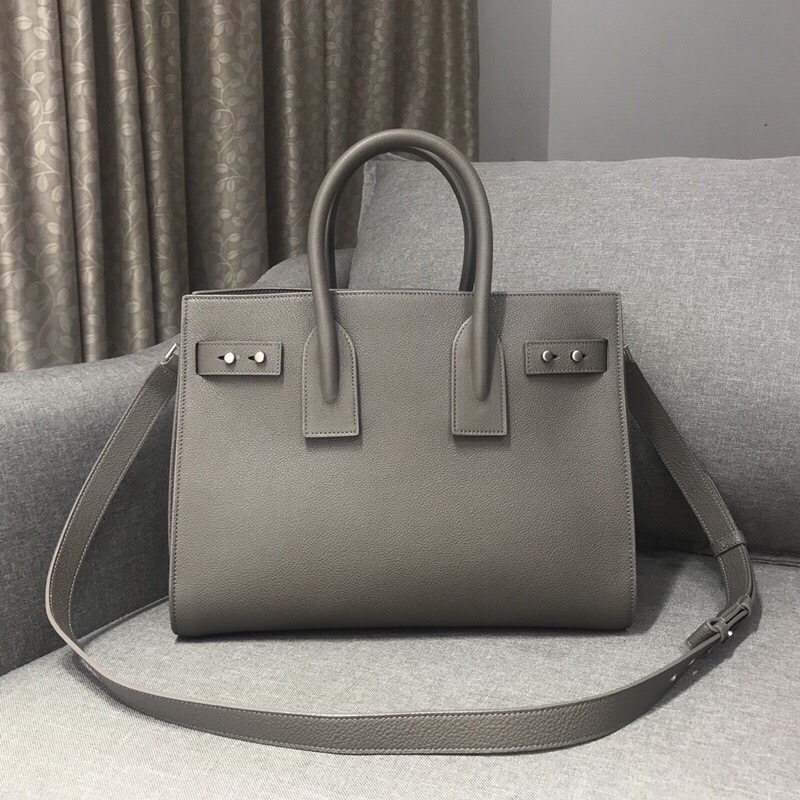 Saint Laurent Sac De Jour Small Stone Grey For Women 12.5in/32cm YSL